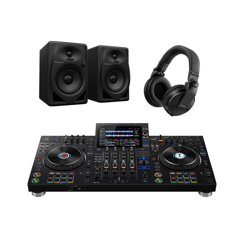 AlphaTheta XDJ-AZ, DM-50D and HDJ-X5 Bundle