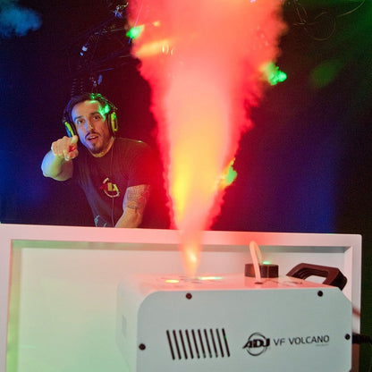 American DJ VF Volcano Vertical Fog Machine With 6 x 3 watt RGB LEDs