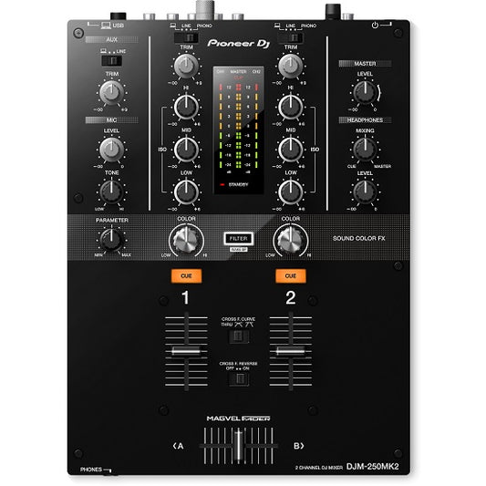 Pioneer DJM-250MK2 DJ Mixer with Effects