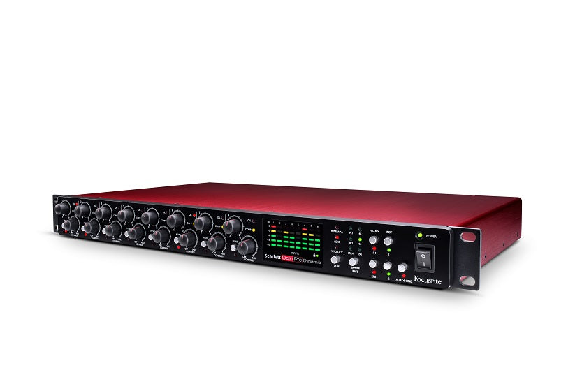 Focusrite Scarlett OctoPre Dynamic Angle 2