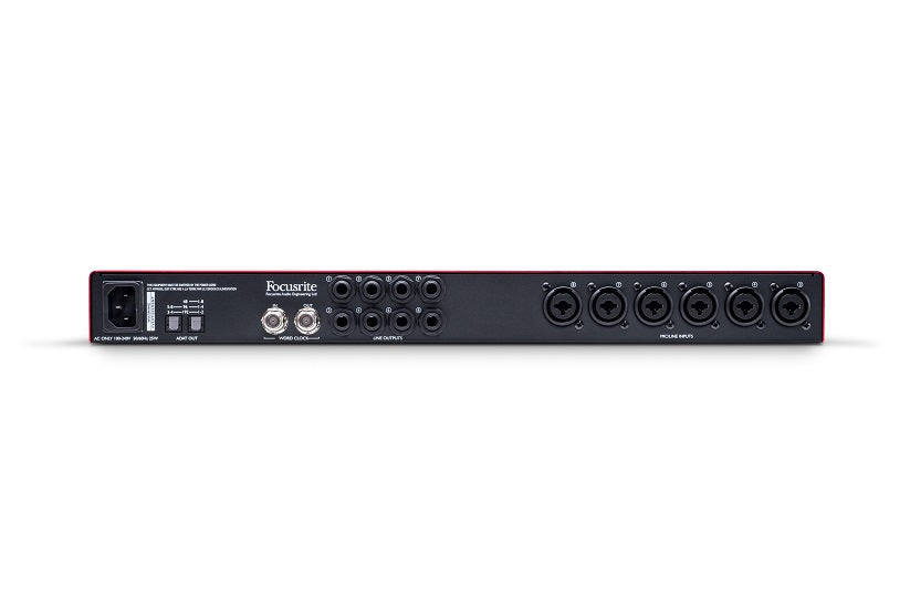 Focusrite Scarlett OctoPre Rear