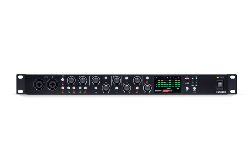 Focusrite Scarlett OctoPre Front