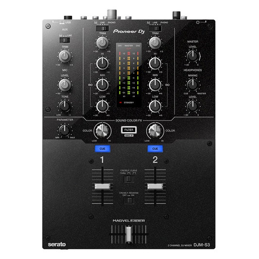 Pioneer DJM-S3 Serato DJ Mixer