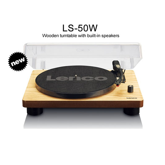Lencon LS-50W Wooden Turntable