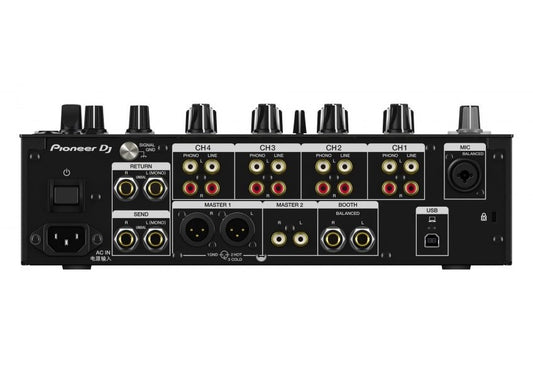 Pioneer DJM-750MK2 Professional 4-channel DJ Mixer rear