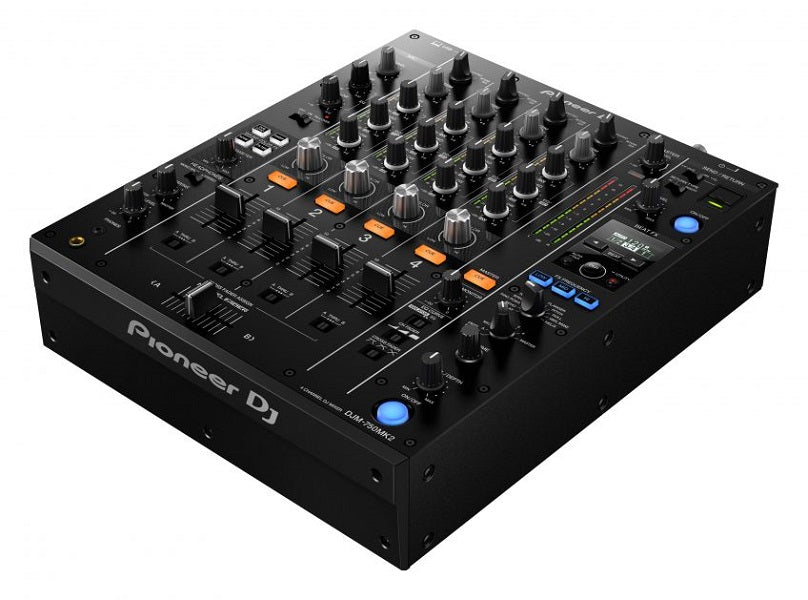 Pioneer DJM-750MK2 Professional 4-channel DJ Mixer Angle
