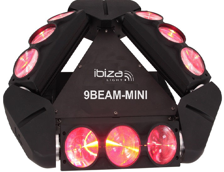 Ibiza Light 9Beam-Mini Spider Light Effect