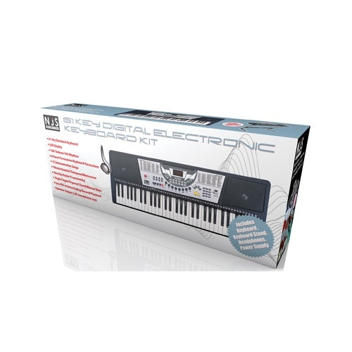 NJS 61-Key Electronic Keyboard Kit Box