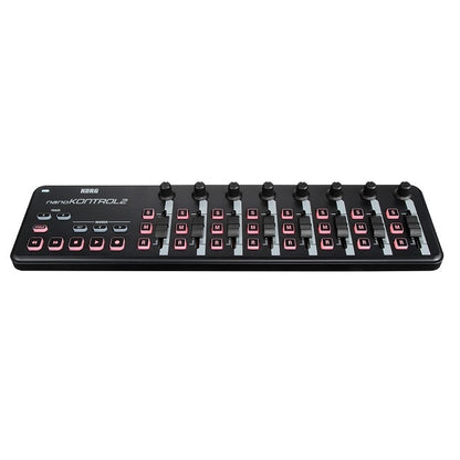 Korg NanoKontrol2 Front Black