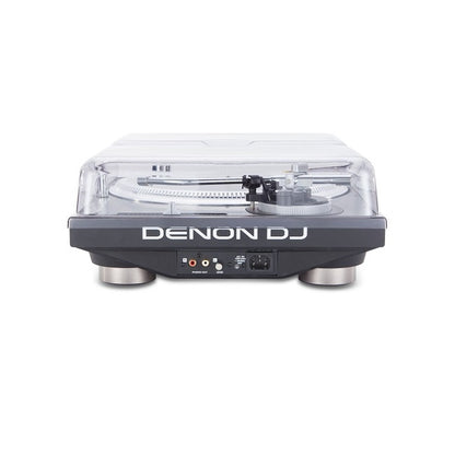 Decksaver Cover for Denon VL12 Turntable Rear