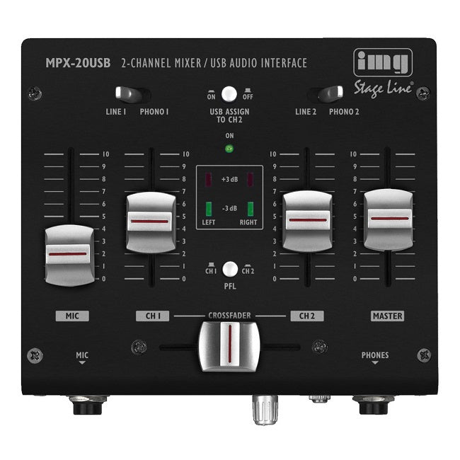 IMG Stageline MPX-20USB Top View