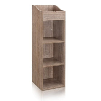 Zomo VS-Box 100/4 Vinyl Storage Solution Walnut / Zebrano