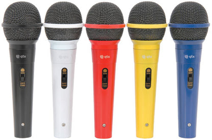 DM5X SET OF 5 COLOUR MICS