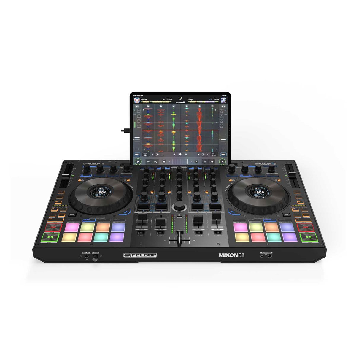 【6/22まで値下げ】RELOOP Mixon 8 Pro DJコントローラー Reloop Mixon 8 Pro 4-channel Hybrid DJ controller