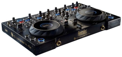 Hercules - DJ Console 4-Mx Black and Gold