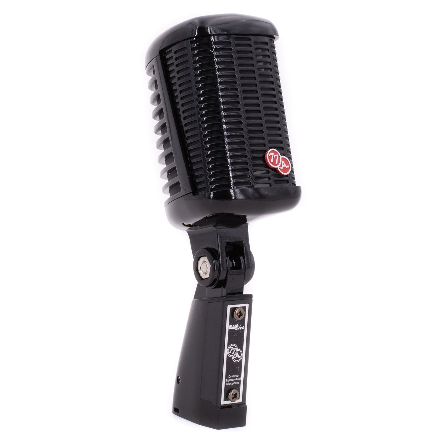 CAD Live A77 Supercardioid Large Diaphragm Dynamic Side Address Microphone ~ Gloss Black