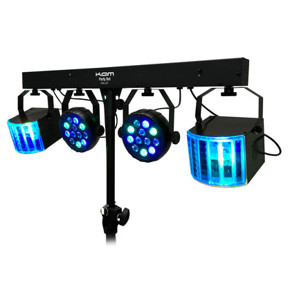 Kam Party Set ~ Inc lights, stand and carry bags