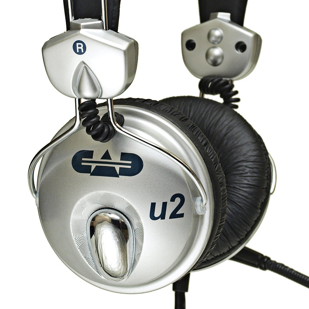 CAD USB Stereo Headphones with Cardioid Condenser Microphone