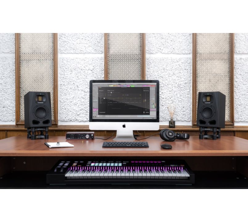 Adam Audio A4V Nearfield Monitor In Use