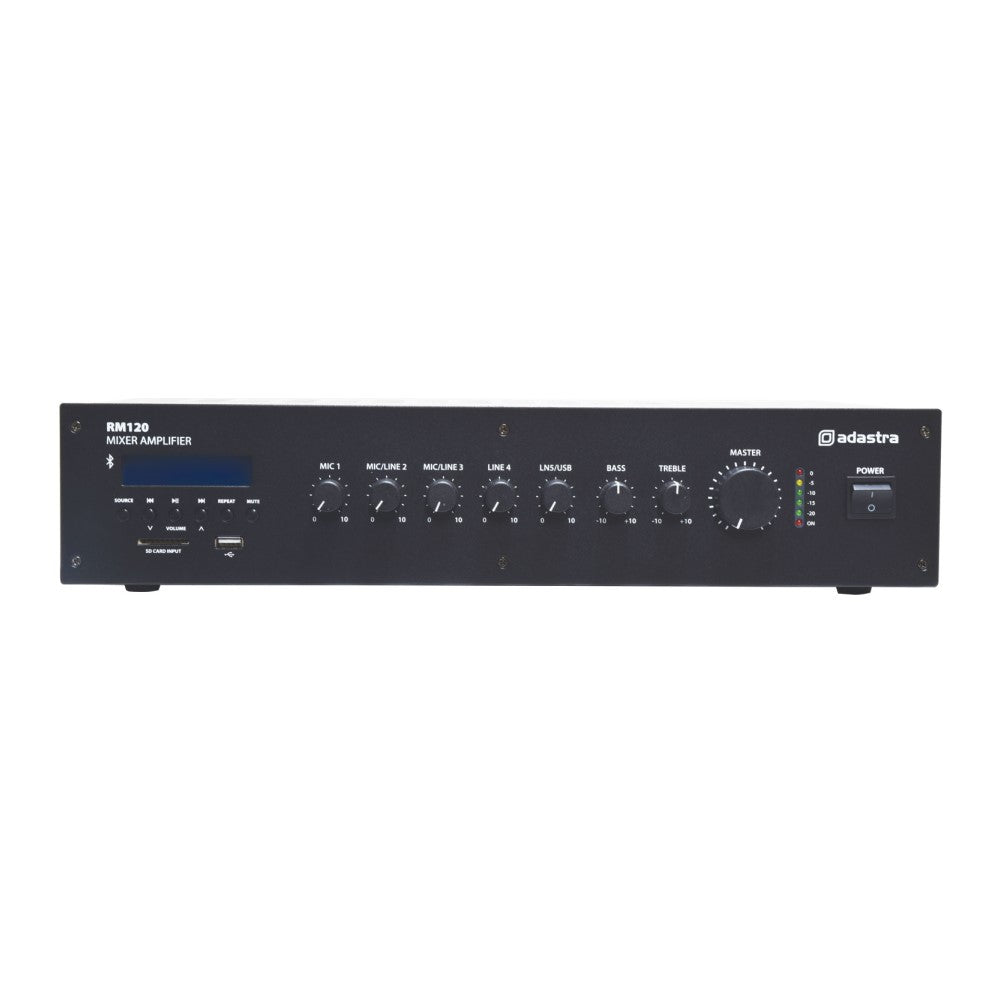 Adastra RM120 Line Mixer Amplifiers Front