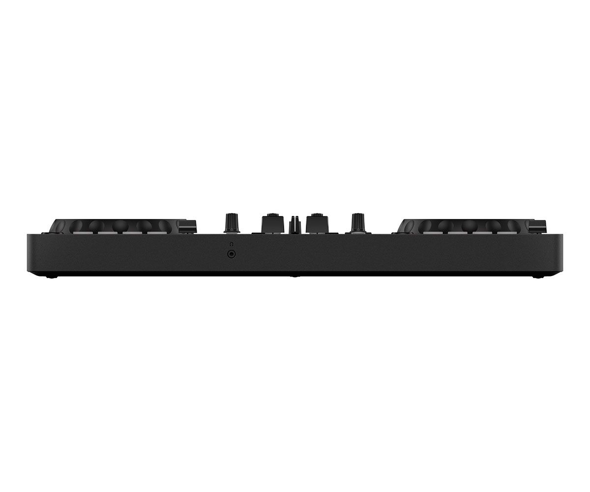 Pioneer DJ DDJ-FLX4, HDJ-X5 Headphones, and VM-80 Speakers