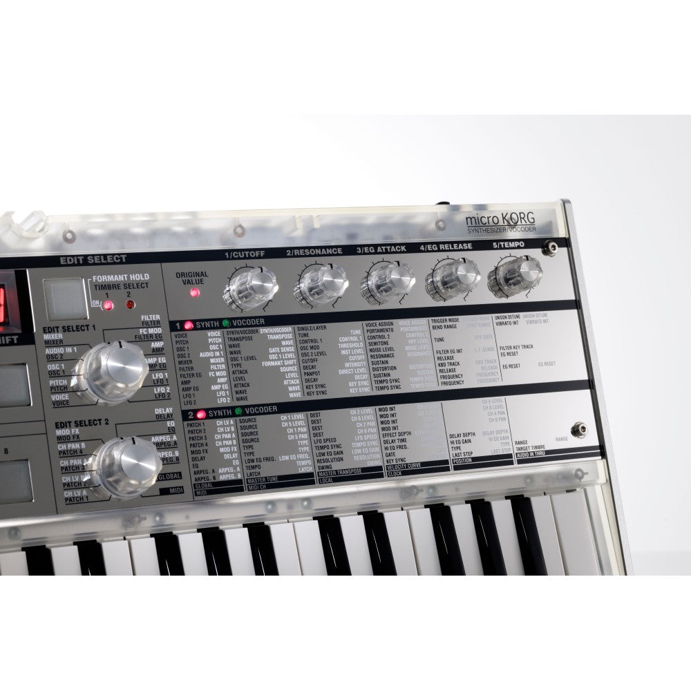 Korg Microkorg Crystal Synthesizer Close-up