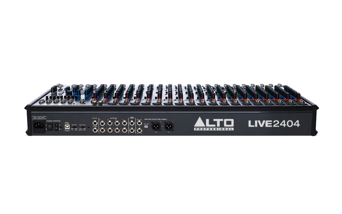 Alto LIVE 2404 Mixer Rear