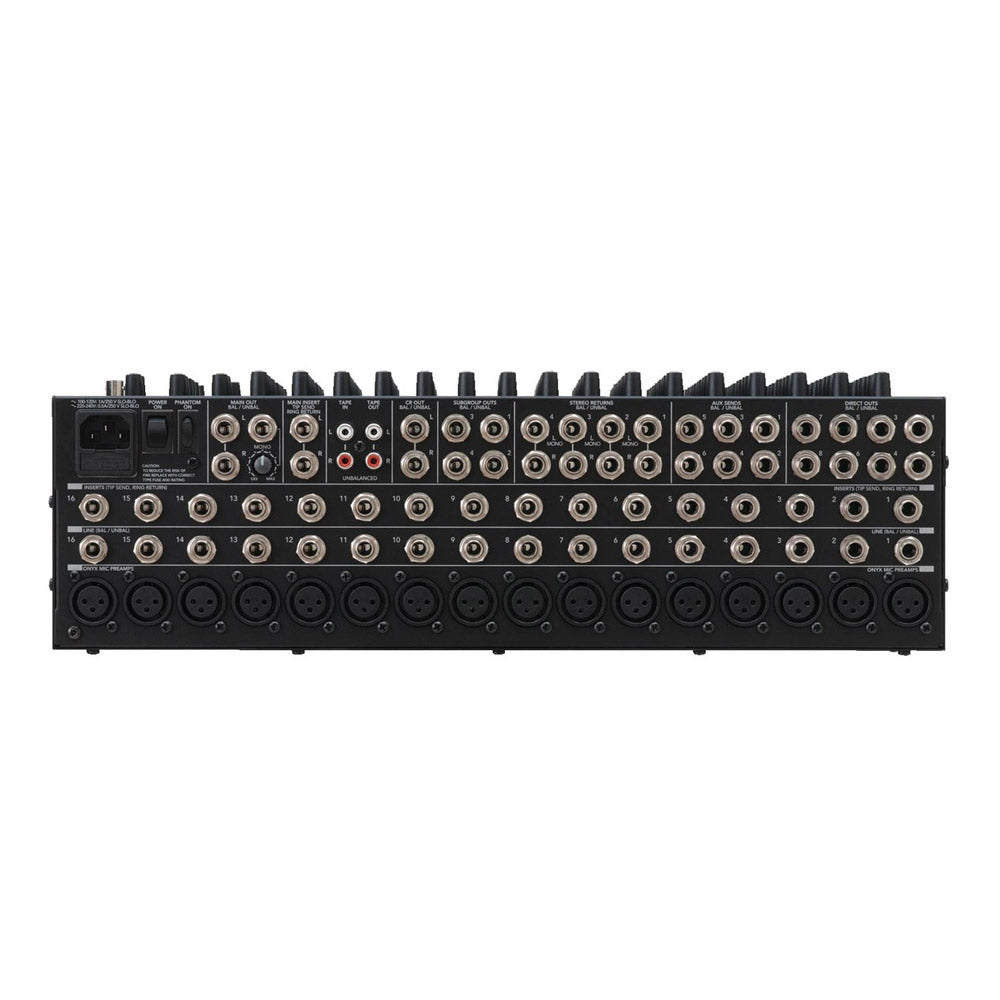 Mackie VLZ4 16 Mixer Rear