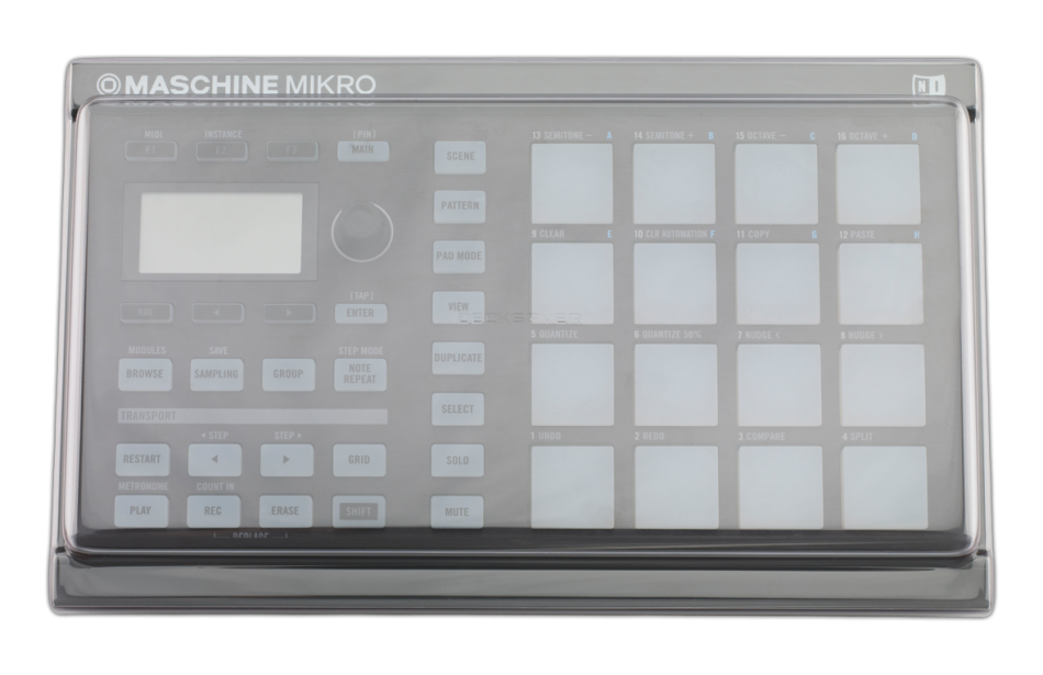 Decksaver Native Instruments MASCHINE MIKRO Cover Smoked/Clear