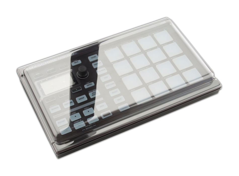 Decksaver Native Instruments MASCHINE MIKRO Cover Smoked/Clear Angled