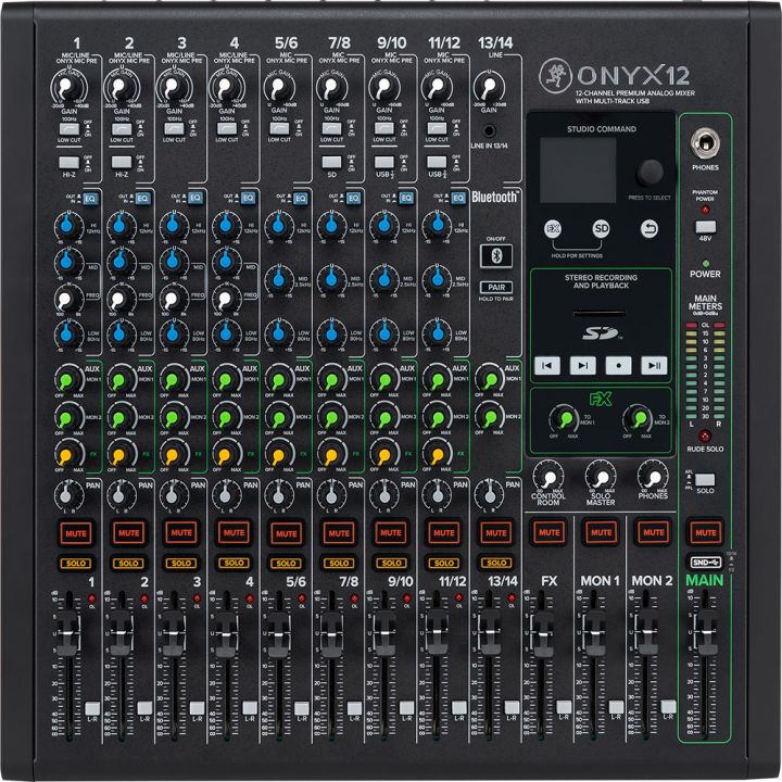 Mackie Onyx 12 Channel Analog Mixer