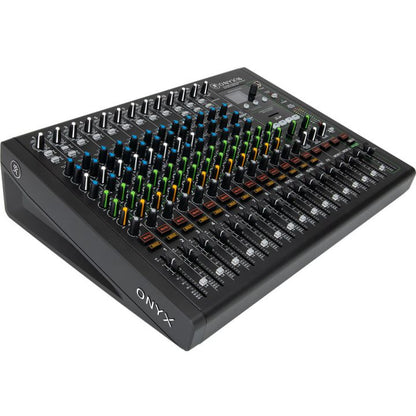 Mackie Onyx 16 Channel Analog Mixer Angle