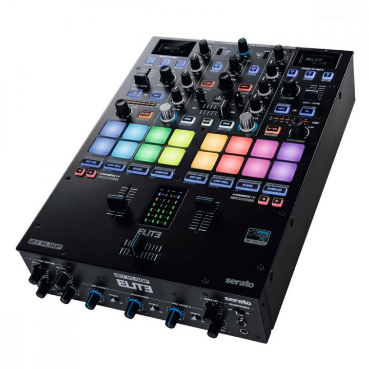 Reloop Elite 2-channel DVS Mixer for Serato DJ Pro Angle