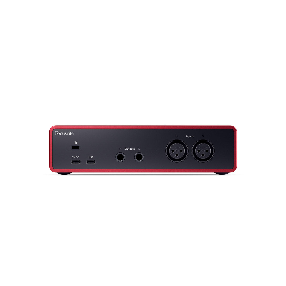 Focusrite Scarlett 2i2 Studio 4th Gen Rear