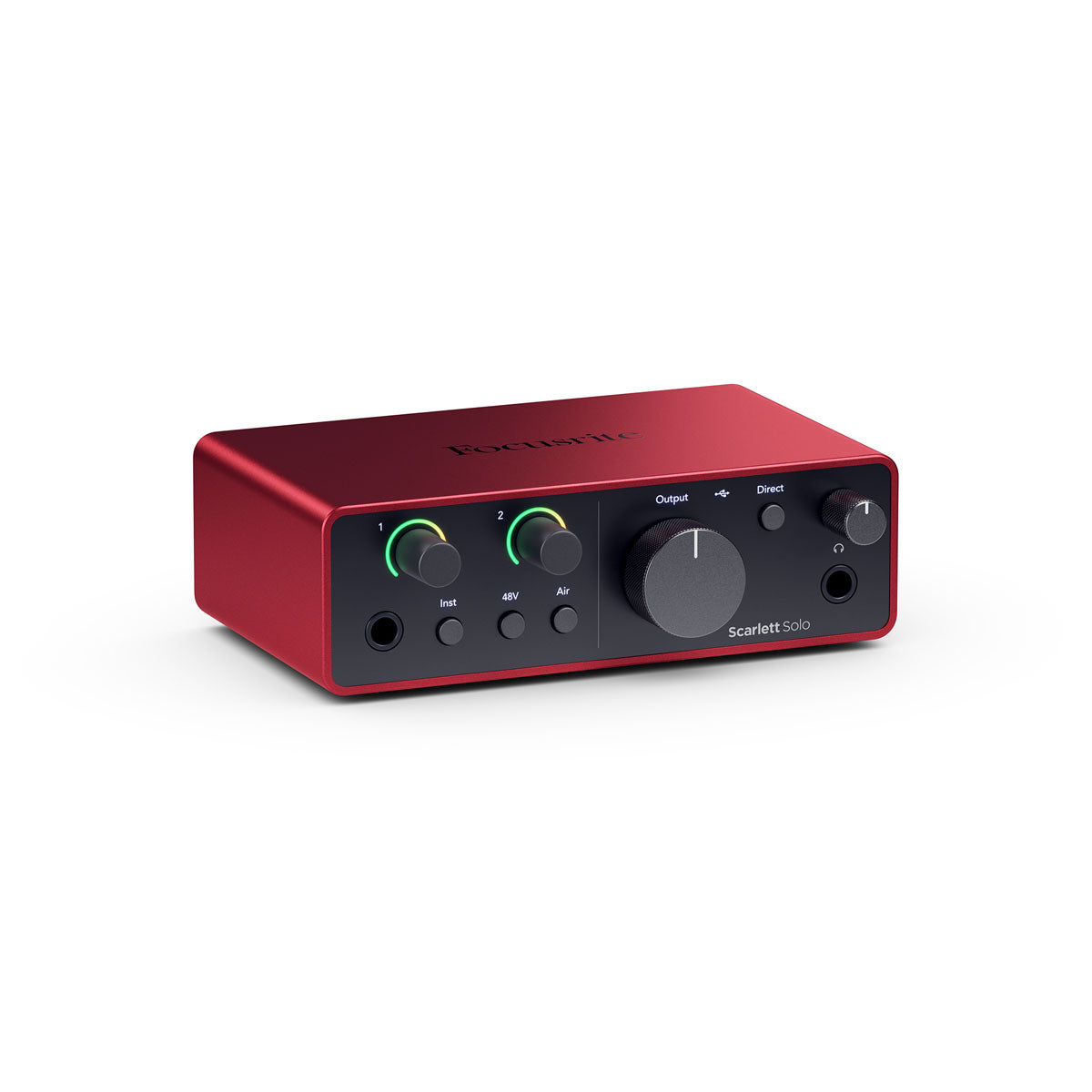 Focusrite Scarlett Solo Studio 4th Gen Audio Interface Angle Right