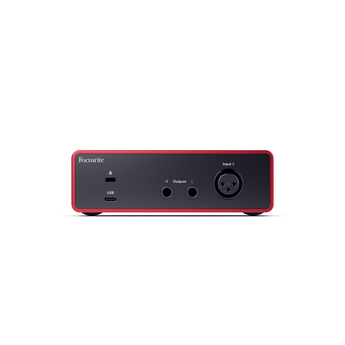 Focusrite Scarlett Solo Studio 4th Gen Audio Interface Rear